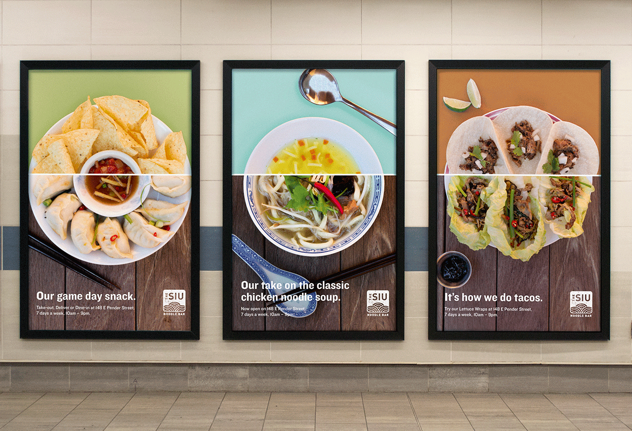 The Siu transit ad campaign