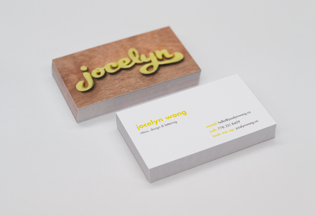 Jocelyn Wong Business Cards