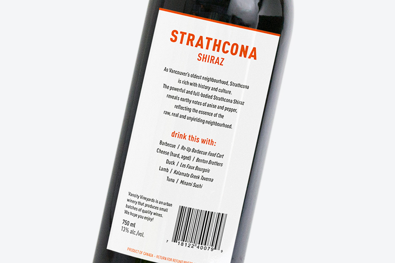 Strathcona Shiraz