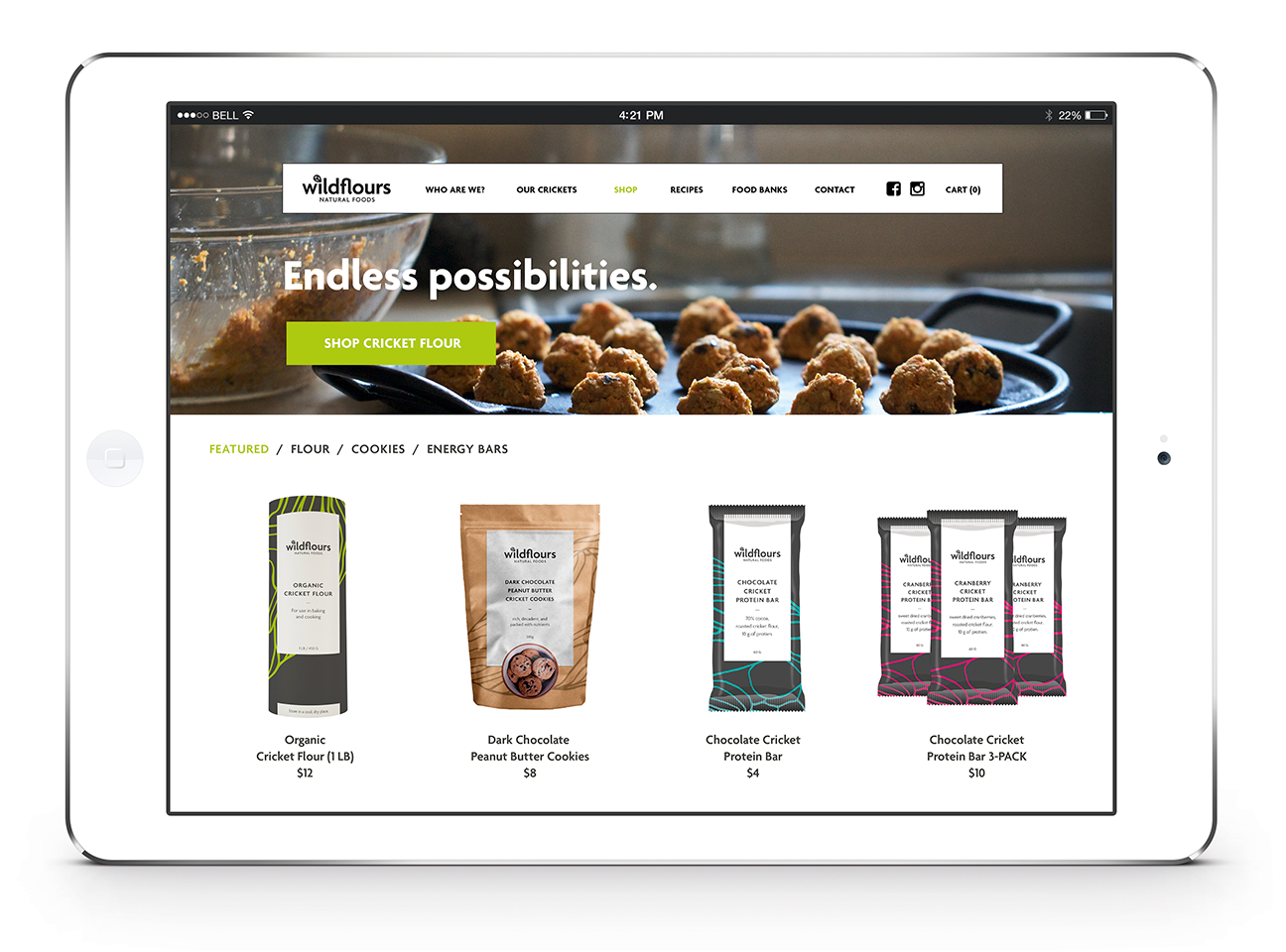 Wildflours Website